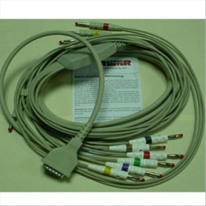 Cable ECG 10v b cardiografo nk/fk/schw/bs
